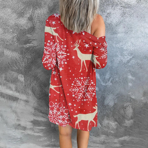 Plus Size Women's Casual Button Down Long Coats