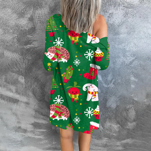 Plus Size Women's Casual Button Down Long Coats