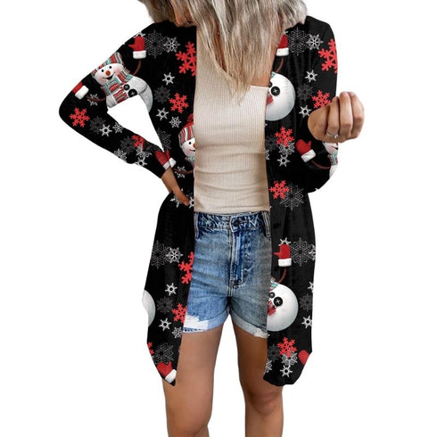 Plus Size Women's Casual Button Down Long Coats