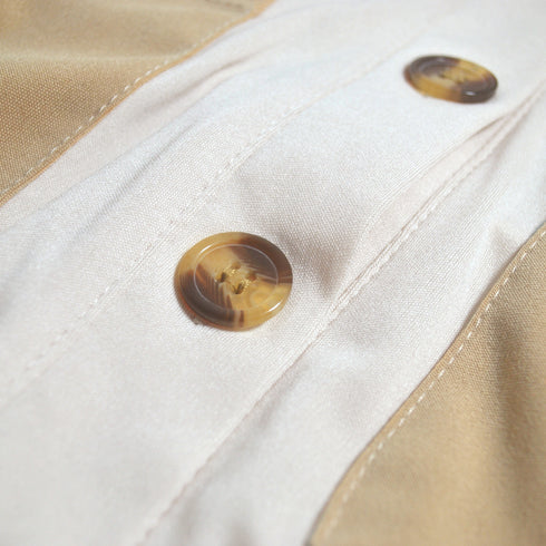 Plus Size Women's Patchwork Short Sleeve Jumpsuits