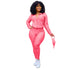 Plus Size Women's Sweat Suit Zipper Two Piece Outfits