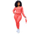Plus Size Women's Sweat Suit Zipper Two Piece Outfits