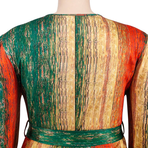 Plus Size Women's V-neck Straight Pants Jumpsuits