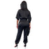 Pocket Cargo Short Sleeve Shirt Plus Size Women's Jumpsuit