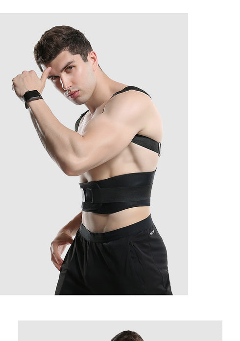 Posture Corrector Adjustable Back Support for Men and Women