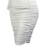 Pure Color Women's Pleated Hollow Out Bodycon Dresses