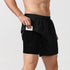 Quick-Dry Men's 2 in 1 Leisure Running Training Shorts