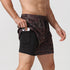 Quick-Dry Men's 2 in 1 Leisure Running Training Shorts