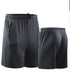 Quick Dry Athletic Shorts for Men with Elastic Waistband