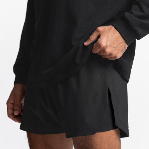 Quick Dry Men's 2 in 1 Athletic Shorts with Towel Loop