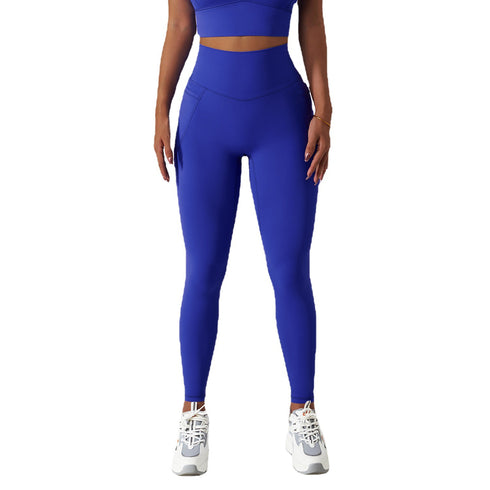 Quick Dry Running Women's Yoga Leggings with Pocket