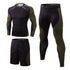 Quick Dry Three Piece Lounge Set Men's Fitness Sports Suits
