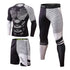 Quick Dry Three Piece Lounge Set Men's Fitness Sports Suits