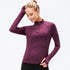 Quick Dry Winter Women's Long Sleeve Sport Running Shirt