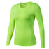 Quick Dry Women's Fitness Long Sleeve Workout Running Shirt