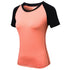 Quick Dry Women's Matching Sport Yoga Round Neck T-shirt