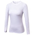 Quick Dry Women's Stretch Long Sleeve Workout Yoga Shirt