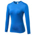 Quick Dry Women's Stretch Long Sleeve Workout Yoga Shirt