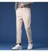 Relaxed Fit Pleated Dress Pants for Men