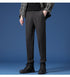Relaxed Fit Pleated Dress Pants for Men