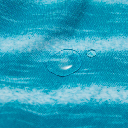 Relaxed Fit Quick Dry Striped Beach Shorts for Men