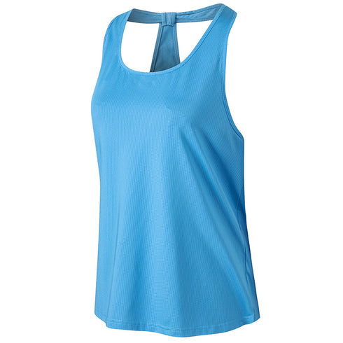 Running Fitness Women's Sport Loose Breathable Tank Top