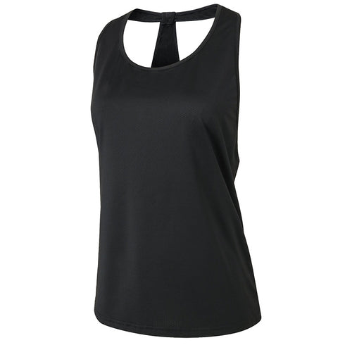 Running Fitness Women's Sport Loose Breathable Tank Top