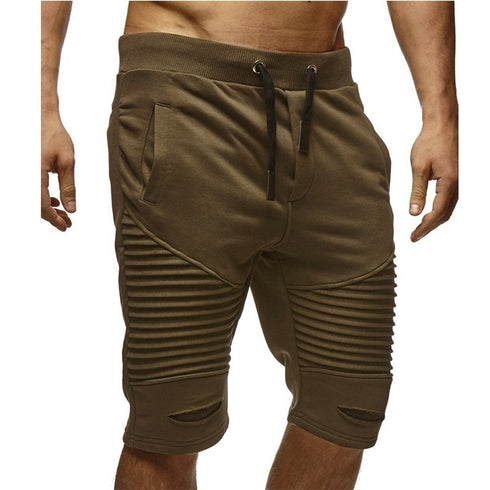 Running Shorts with Elastic Waistband for Men