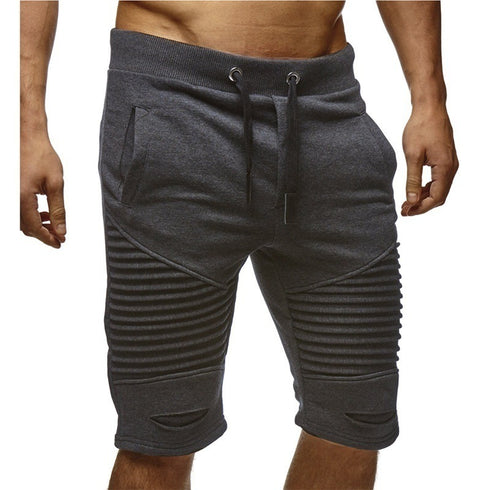 Running Shorts with Elastic Waistband for Men