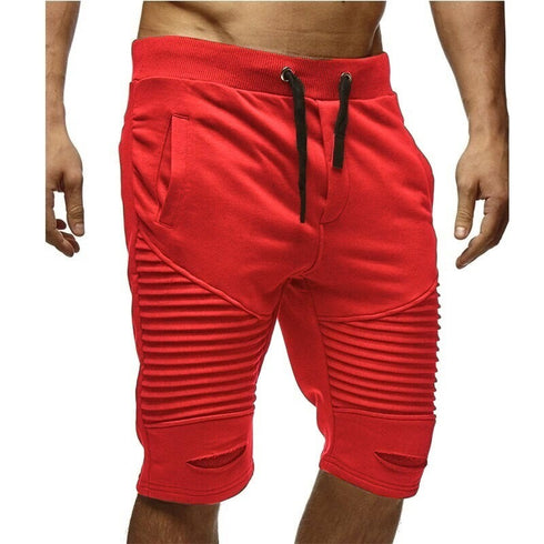 Running Shorts with Elastic Waistband for Men