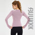 Running Women's Athletic Skinny Round Neck Sweatshirts Top