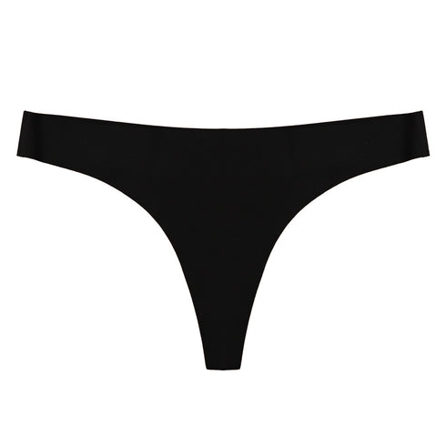 Seamless Underpants Women's Low Waist Thong Panties