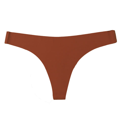 Seamless Underpants Women's Low Waist Thong Panties