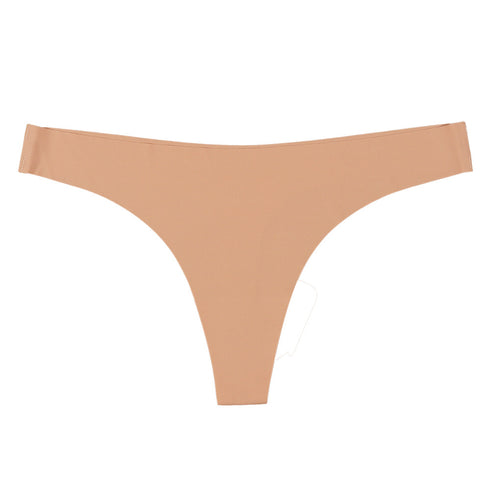 Seamless Underpants Women's Low Waist Thong Panties