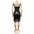 Sequins Tassels Women's Sexy Halter Nightclub Dresses