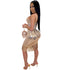 Sequins Tassels Women's Sexy Halter Nightclub Dresses