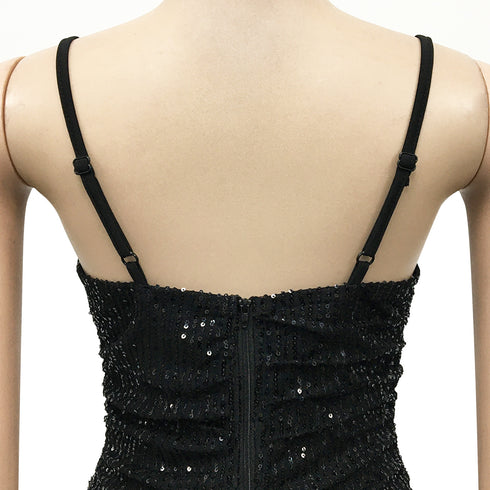 Sexy Backless Slit Women's Bodycon Long Dresses