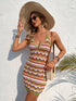 Sexy Fit Slim Women's Beach Bikini Halter Knit Dresses