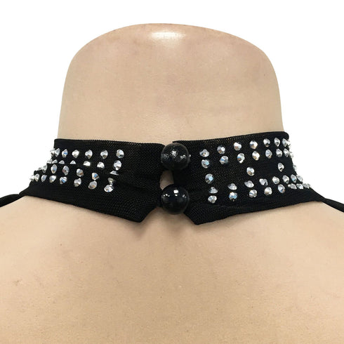 Sexy Hollow Out Dress Nightclub Women's Long Sleeve Dresses