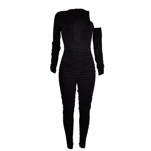 Sexy Individuality Women's Fit Slim Jumpsuits Jogger