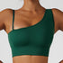 Sexy Irregular Straps Women's Sports Fitness Bra Tank