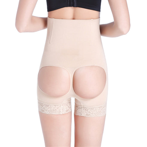 Sexy Lace Women's Open Hips High Waist Lift the Hip Shapewear