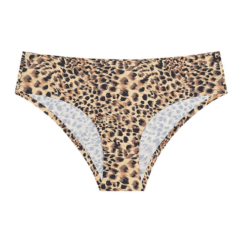 Sexy Leopard Low Waist Women's Briefs Panties Sport Underpants