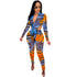 Sexy Mesh Print Women's Two Piece Outfits Sets