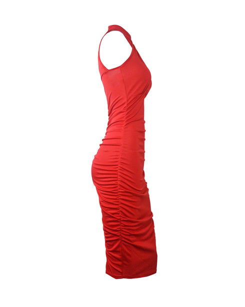 Sexy Slim Sleeveless Irregularity Dress For Women