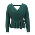 Sexy V Neck Pullover Sweater Women's Knit Tops