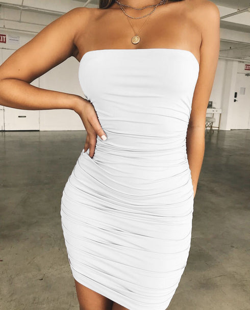 Sexy Women's Bodycon Dresses Sleeveless Nightclub Dress