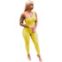 Sexy Women's Sleeveless Pure Color Workout Jumpsuits