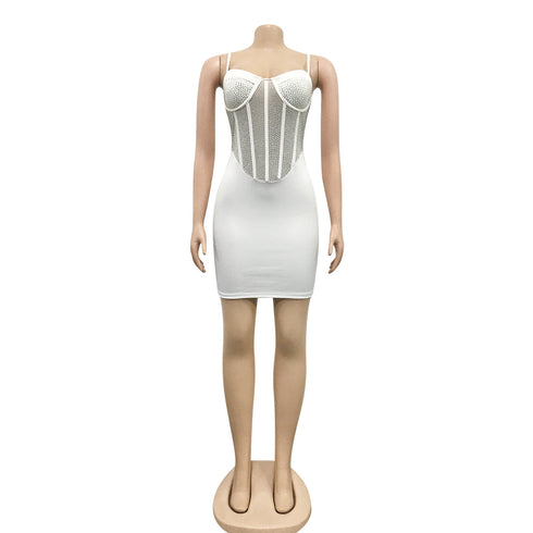 Sexy Women's Spaghetti Strap Bodycon Tube Dress