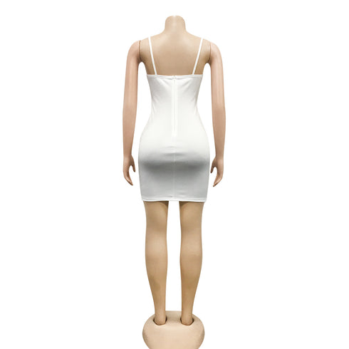 Sexy Women's Spaghetti Strap Bodycon Tube Dress